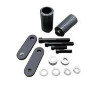 HUISI Motorcycle Engine Accessories Black Carbon Parts Frame Sliders Falling Crash Protectors Fit For CBR1000RR 2004 2005(Carbon)