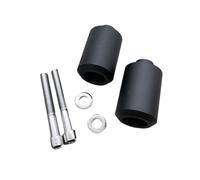 HUISI Motorcycle Engine Accessories Parts Frame Sliders Falling Crash Protectors Black/Carbon Fit For Yamaha YZF FZ6 FZ600 FAZER 2004-2008(Black)