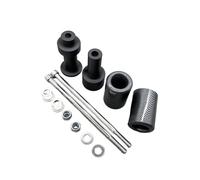 HUISI Motorcycle Frame Sliders Crash Falling Protection Engine Pad Protector Block Fit For Kawasaki Z1000 Z 1000 2003-2006 2004 2005(Carbon Look)