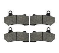 HUISI Motorcycle Front Rear Brake Pads Fit For Harley Street Glide | Fit For Harley Street Road Glide(2 Pairs)