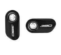 HUISI Motorcycle Front Rear Wheel ABS Sensor Protector Guard Cap Fit For KTM 1290 890 390 690 Duke Super Adventure S R ADV SMC-R RC390(2 Black-390)