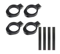 HUISI Motorcycle Headlight Bracket Mount Clamp 33mm-58mm Fork Tube Holder Black Fit For Harley Sportster XL Dyna Cafe Racer Chopper Bobber(Fit 54-58mm)