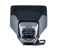 HUISI Motorcycle Headlight Headlamp Head Lamp Light Fit For Husqvarna FE250 FE350 FE450 2020 2021 2022 Headlight(Black)