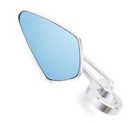 HUISI Motorcycle Mirrors Bar End Rear View Mirrors Fit For MSX125 CB500F(Grey)