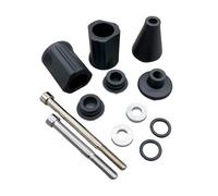 HUISI Motorcycle No Cut Frame Sliders Crash Falling Protection Fit For BMW S1000RR 2010-2013 2011 2012 HP4 2013 Motorcycle Accessories(Black)