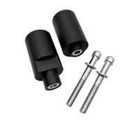 HUISI No Cut Motorcycle Frame Sliders Falling Crash Protector Pad Fit For Suzuki GSXR600 GSXR750 GSX-R GSXR 600 750 K4 2004 2005(Black)