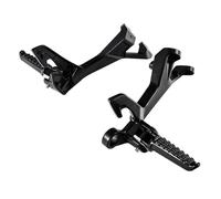 HUISI Passenger Foot Peg Bracket Footrest Fit For Kawasaki Ninja 500 Z500 2024 Z400 2019-2023 Ninja 400 EX400 2018-2023 Motorcycle(Black)