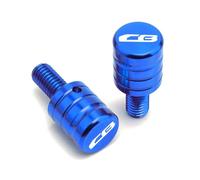HUISI Rearview Mirror Hole Plugs Screw Bolts Cap Accessories Fit For CB650R CB650F CB600F CB500X CB500F CB1100 CB1000R CB250R CB300R(Style B Blue)