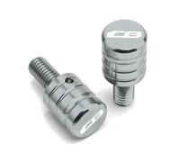 HUISI Rearview Mirror Hole Plugs Screw Bolts Cap Accessories Fit For CB650R CB650F CB600F CB500X CB500F CB1100 CB1000R CB250R CB300R(Style B Titanium)