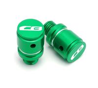 HUISI Rearview Mirror Hole Plugs Screw Bolts Cap Accessories Fit For CB650R CB650F CB600F CB500X CB500F CB1100 CB1000R CB250R CB300R(Style A Green)