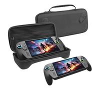 Huiteng XR Carrying Case Compatible with ASUSS ROG Xbox Ally/ROG Xbox Ally X, Fleece Lining, Waterproof & Shockproof, Portable Travel Storage Bag(Black01-EVA Bag)