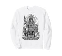 Huitzilopochtli Aztec Sun War God Sacred Line Art Sweatshirt
