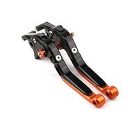 HUIWOR Motorcycle Brake Clutch for RC 125 200 250 390 2014-2025 Motorcycle Adjustable Folding Brake Clutch Extendable Handles Leve(B)