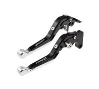 HUIWOR Motorcycle Brake Clutch for V9 Bobber 2016-2017 Motorcycle Folding Extendable Brake Clutch Levers(P)