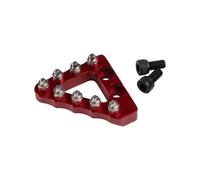 HUIWOR Rear Brake Pedal Head Modification For BETA For Xtrainer 300 2015-2024 Motorcycle Rear Foot Brake Lever Pedal Head(Red)