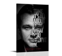 HUIWREYWQRO Christopher Nolan Poster Wall Art Painting for Living Room Bed Room Decor Canvas Wall Art Poster 24x36inch(60x90cm) Frame-style