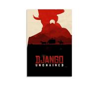 HUIWREYWQRO Django Unchained Poster Wall Art Painting for Living Room Bed Room Decor Canvas Wall Art Poster 12x18inch(30x45cm) Unframe-style