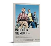 HUIWREYWQRO Malcolm in The Middle Poster Wall Art Painting for Living Room Bed Room Decor Canvas Wall Art Poster 12x18inch(30x45cm) Frame-style