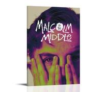 HUIWREYWQRO Malcolm in The Middle Poster Wall Art Painting for Living Room Bed Room Decor Canvas Wall Art Poster 08x12inch(20x30cm) Frame-style