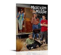 HUIWREYWQRO Malcolm In The Middle Poster Wall Art Painting for Living Room Bed Room Decor Canvas Wall Art Poster 12x18inch(30x45cm) Frame-style