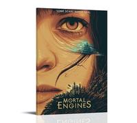 HUIWREYWQRO Mortal Engines Poster Wall Art Painting for Living Room Bed Room Decor Canvas Wall Art Poster 20x30inch(50x75cm) Frame-style