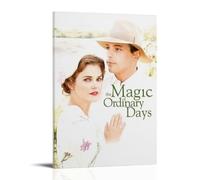 HUIWREYWQRO The Magic of Ordinary Days Poster Wall Art Painting for Living Room Bed Room Decor Canvas Wall Art Poster 24x36inch(60x90cm) Frame-style