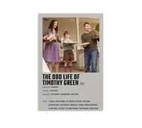 HUIWREYWQRO The Odd Life of Timothy Green Poster Wall Art Painting for Living Room Bed Room Decor Canvas Wall Art Poster 20x30inch(50x75cm) Unframe-style