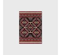 Huixin Bay Long carpet runner Hallways 50X120CM Red retro geometry Kitchen Rugs Non-slip Mat Comfort Mats All-Purpose Floor Mats For Bathroom or Workstations