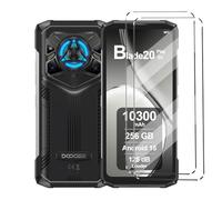 HuiYouMY 2Pcs PanzeGlas Compatible with Doogee Blade 20 Play Folie, stoßfest schutzfolie schutzglas Panze Folie