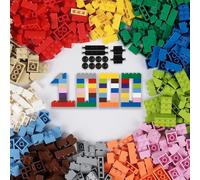 HUIZDQ 1000 Pieces Building Bricks, Classic Bulk Small Blocks, Classic Building Bricks Set Basic Building Blocks Compatible with All Major Brands