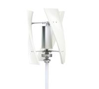 HUIZHITENGDA 12000W 48V Vertical Wind Turbine Generator Permanent Magnet AC Energy Generator Low Wind Start 3 Blade Outdoor Generator Suitable for Wind/Solar Power Systems,24v