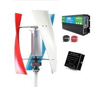 HUIZHITENGDA 12V-220V Vertical Axis Wind Turbine Generator Kit 3000W