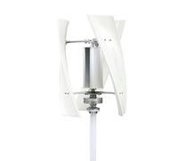 HUIZHITENGDA 1900W Low Noise High Power Wind Energy Generator 12V 24V 48V Low Start Wind Speed 3 Blades Vertical Wind Turbine Generator for Residential, Small Farm,12v