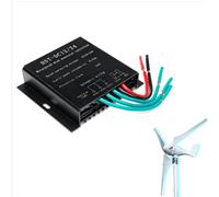 HUIZHITENGDA 2000W-8000W MPPT Wind Charger Controller Regulator, 12V 24V 48V 220V Solar Wind Hybrid System Charge Controller for AC DC Wind Turbine Generator,48V