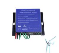 HUIZHITENGDA 220V, 4000W 10A-40A Wind Charge Controller, Overcharge/Overvoltage Protection, Easy Install, Compatible with 12V/24V Wind Generators