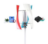 HUIZHITENGDA 4000W 3 Phase AC Low Noise Vertical Wind Turbine 12V-220V