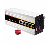 HUIZHITENGDA 5000 Watt 12V 24V 48V 60V Pure Sine Wave Power Inverter with LED Display & 2 AC Outlets DC Input AC Output 110V/220V Low Frequency Solar Power Inverter,60V TO 110V