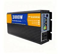 HUIZHITENGDA 72V To 110V, Pure Sine Wave Inverter DC 12V-72V To 110V 220V AC Converter,High Power Solar Inverter for Home, RV, Truck, Off-Grid Solar Power (3000W),12V to 110V
