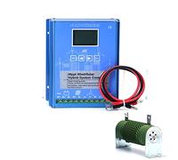 HUIZHITENGDA MPPT 8000W Hybrid Wind Solar Charge Discharge Booster Controller PWM 12V 24V Battery Regulator 30A 40A for Wind Turbine Solar,12V