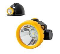HUIZHITENGDA Portable Ultra Bright LED Headlights, Head-Mounted Waterproof Underground Coal Mine Headlight Rechargeable LED Mining Headlamp for Hard Hats