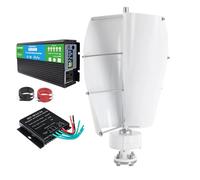 HUIZHITENGDA Spiral Off-Grid Wind Turbine 3000W 12V 24V 48V 220V