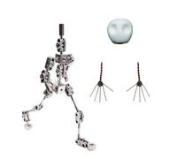 HUIZHITENGDA Stop Motion Armature Kits | Metal Puppet Figure for Character Design Creation | Armature Kits Very Easy To Assemble for Stop Motion Animation (12-20Cm),13CM