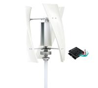 HUIZHITENGDA Wind Power Turbine Generator, 12000W 12V/24V/48V/220V for Outdoor Wind Solar Free Energy Generator W/Controller 3 Blade for Home Energy Supplementation,48v