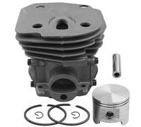 Hujago 503 86 98-71, 537 25 31-02, 537 25 31-04 Cylinder Piston Kit For Husqvarna 346 350 351 353 346XP Jonsered CS2147 CS2152 Chainsaw 503869871 537253102 537253104