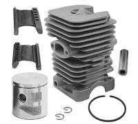 Hujago 530071885 530071884 41mm Cylinder Rebuild Kit For McCulloch CS-42S Xtreme 842 MC4218-AV MC3516 Mac 842 Mac 838 Mac742 Mac740 Mac738 CS-420T CS-400T CS-400 CS-370 CS-360T CS-360 CS-330
