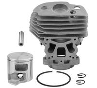 Hujago 577 76 47-06, 577 76 47-07, 577 76 47-08 43mm Cylinder Piston Kit For Husqvarna 545 545XP 550 550XP 550XPG Jonsered CS2252 CS2253 Chainsaw 577764706 577764707 577764708