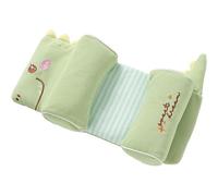 HUJINGLI Baby Pillow With Pillowcase Memory Sponge Sleep Thin Flat Suitable For Pillows Shaping Correcting Head Shape Breathable Silk Curly Hair