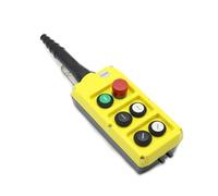 HUJWLBWF PLB-06 button crane handle hanging waterproof button box double row button switch with emergency stop