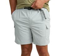 HUK Mens Creekbed Cargo Short, 7" Performance Fishing Casual, Harbor Mist, Large US