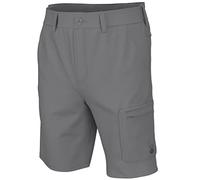 HUK Men's Next Level 10.5", Quick-Drying Fishing Shorts Casual, Overcast Grey, Large